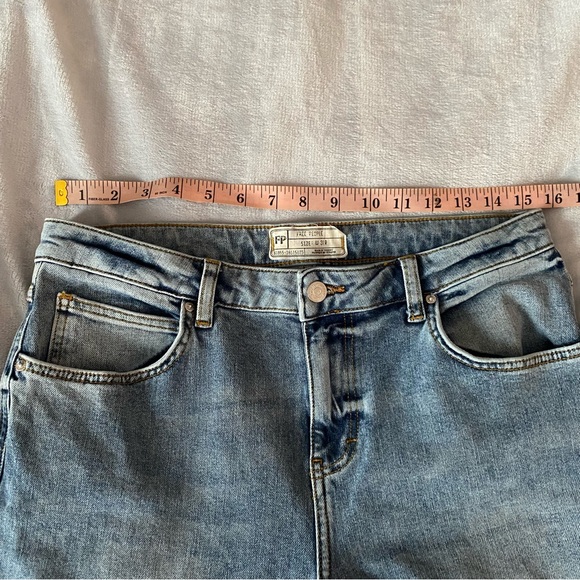 Free People Rita crop flare frayed hem jeans - Picture 12 of 13